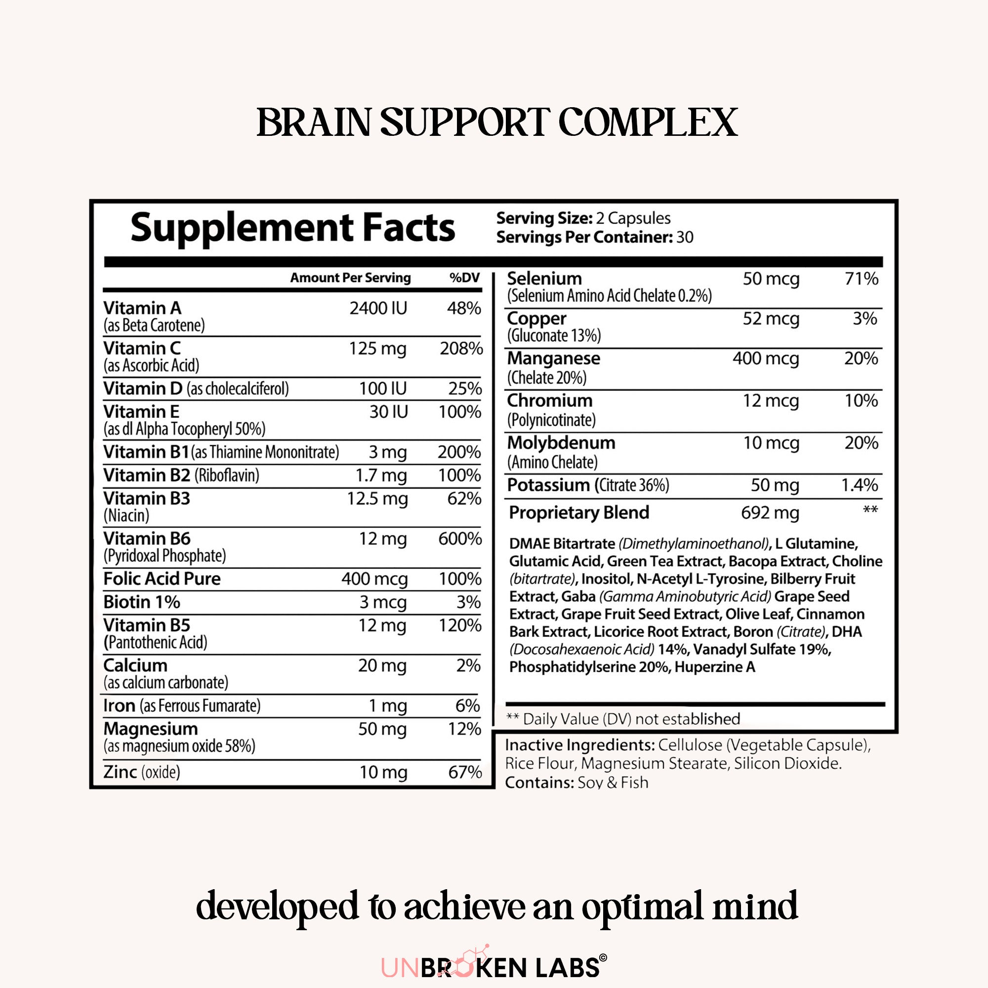 Brain Support Complex